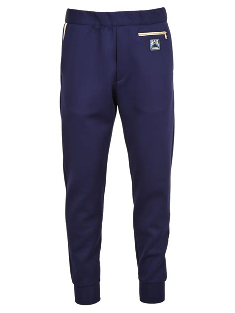 light blue prada track pants|prada track pants velcro.